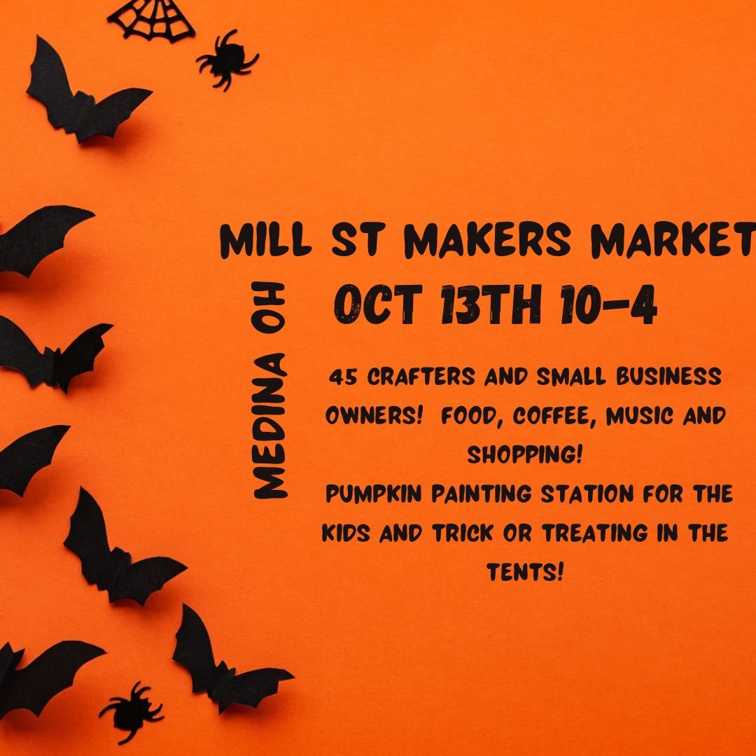 October Mill Street Makers Market 