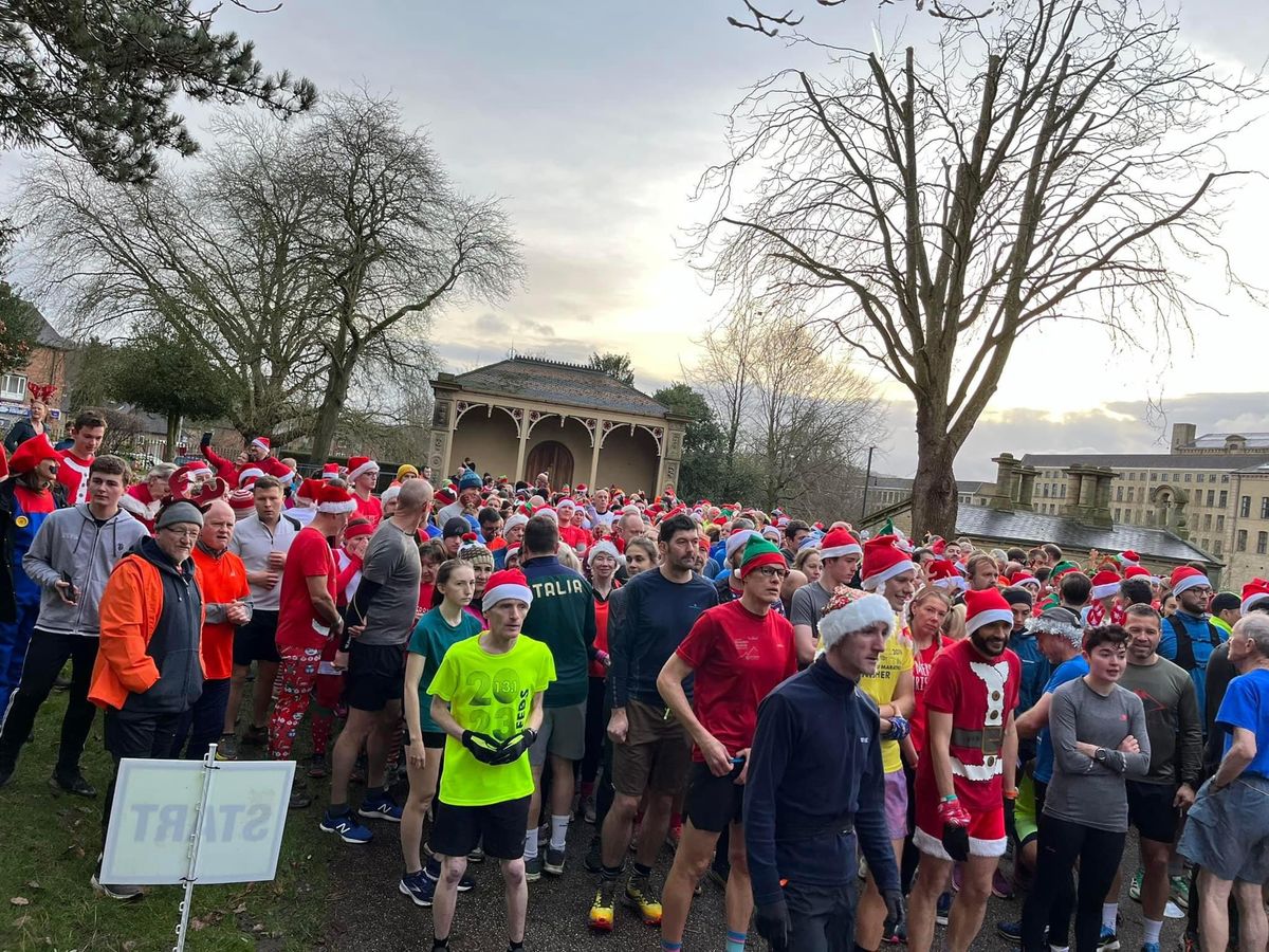 Christmas Day parkrun at Roberts Park 