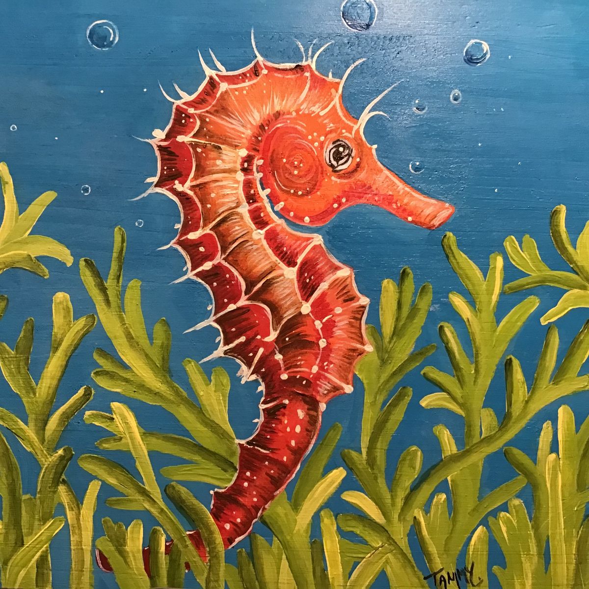 Seahorse Painting Class