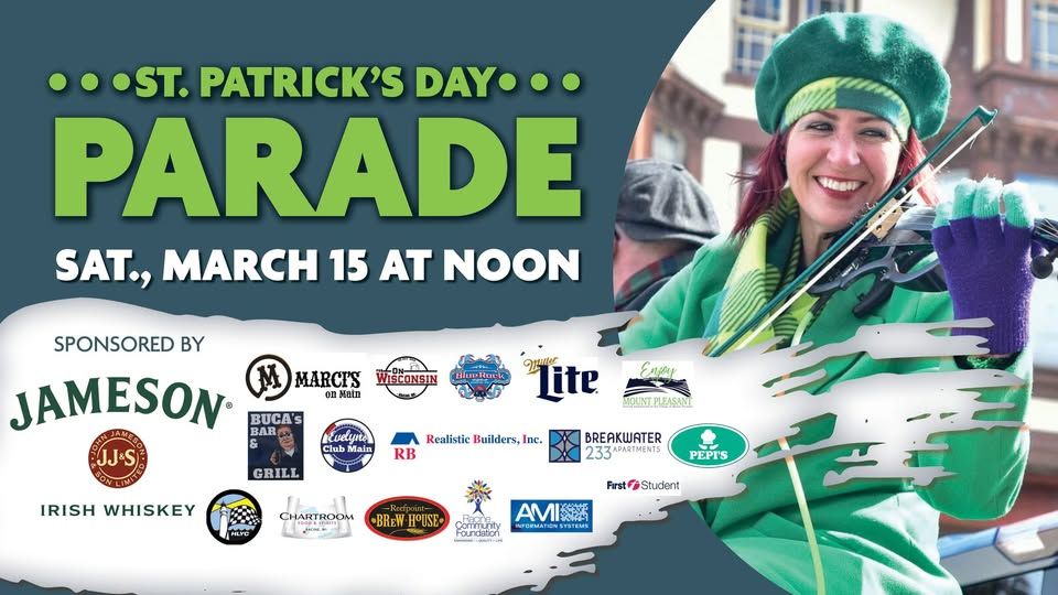 St. Patrick's Day Parade 2025 | Downtown Racine