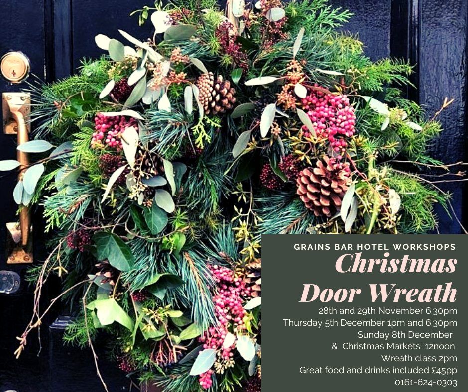 Christmas Wreath Making Workshops 