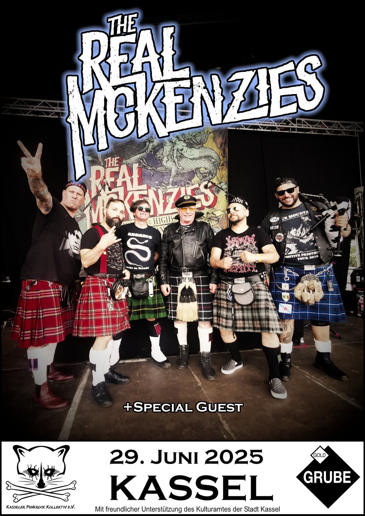 THE REAL McKENZIES + Special Guest @ Goldgrube Kassel