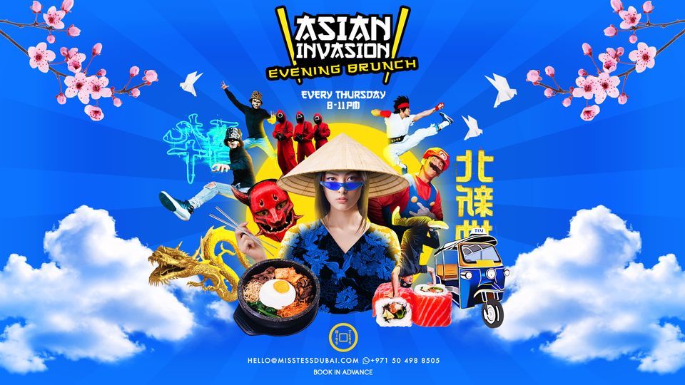 Asian Invasion - Party Brunch - Every Thursday \/ 8pm to 11pm