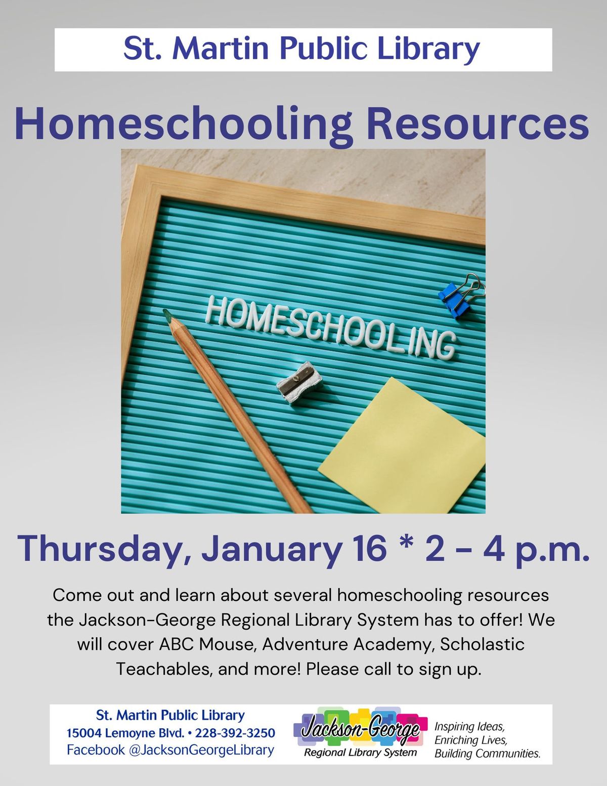 Homeschooling Resources 