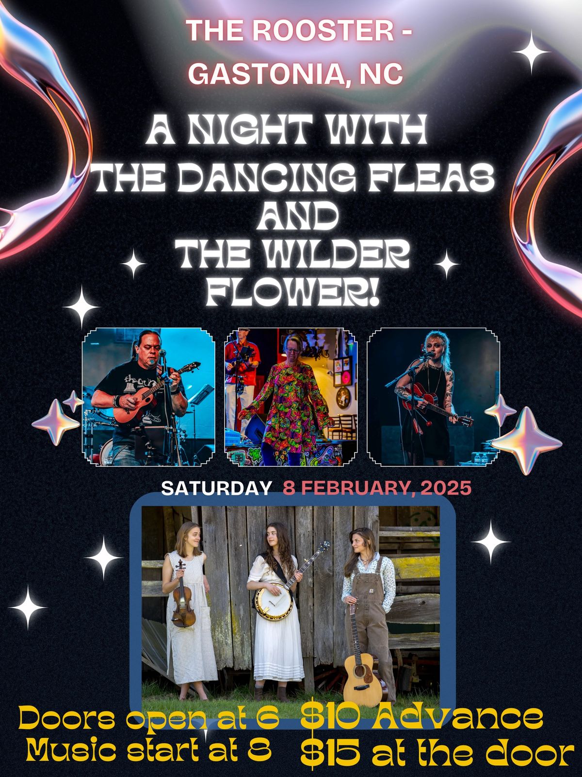 An Evening with The Dancing Fleas & The Wilder Flower