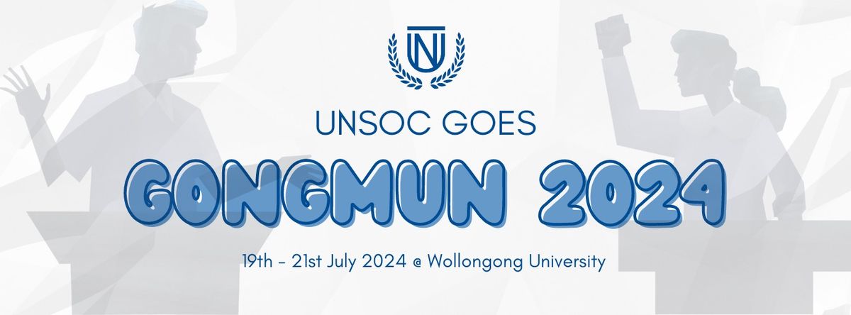 UNSOC goes GONGMUN 2024! 