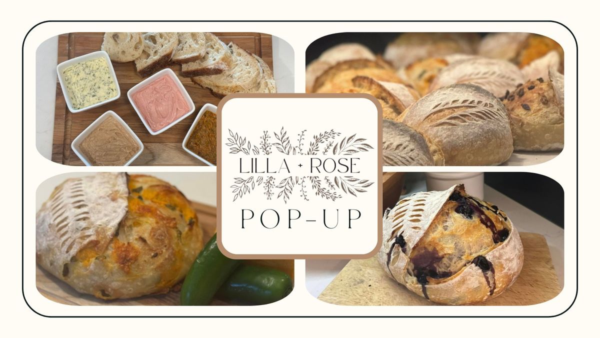 Lilla + Rose Sourdough Pop-Up