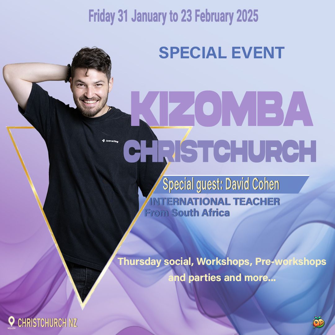 Kizomba\/urbankizz BOOTCAMPS  CHRISTCHURCH SPECIAL EVENT