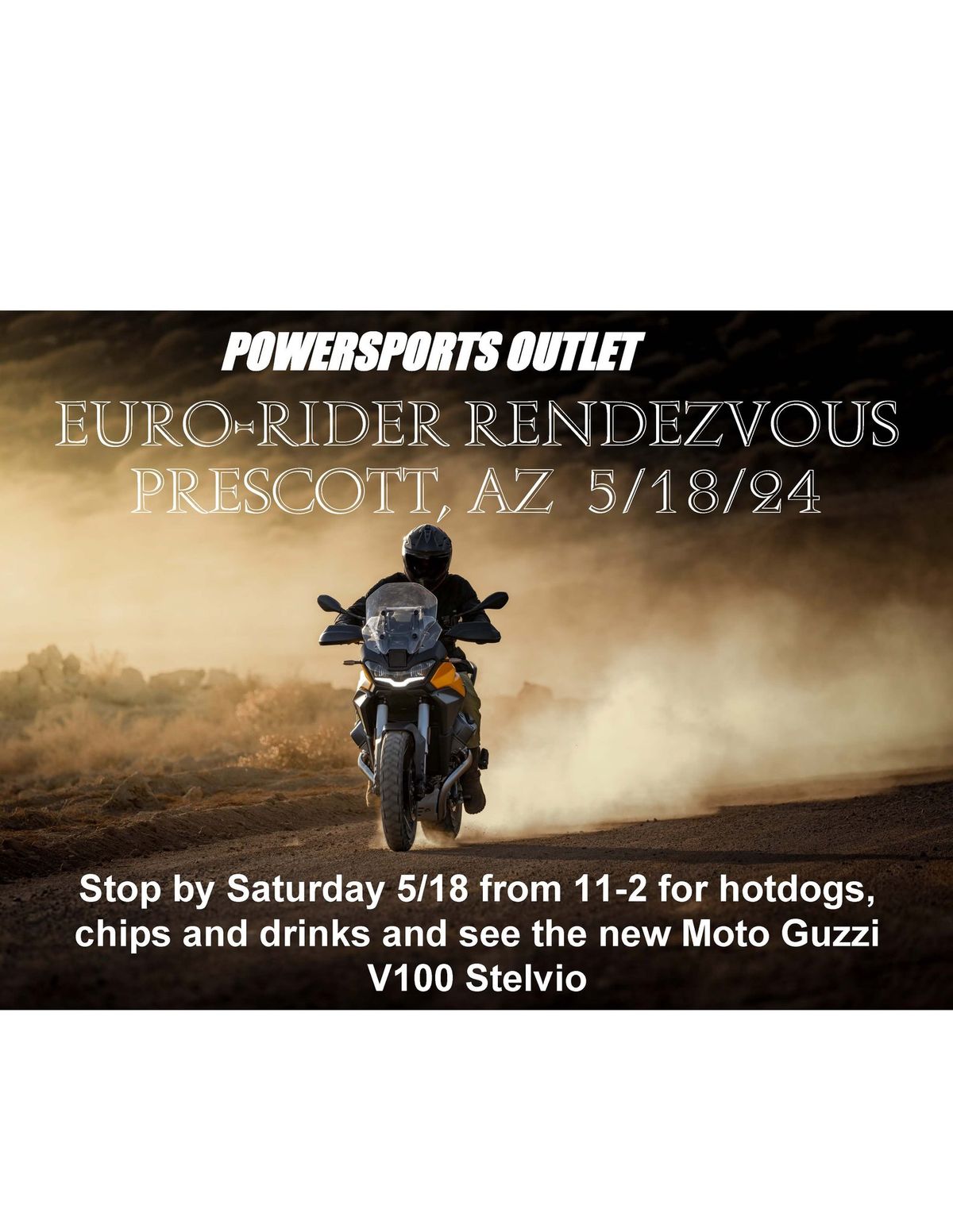 Euro-Rider Rendezvous at Powersorts Outlet, Prescott