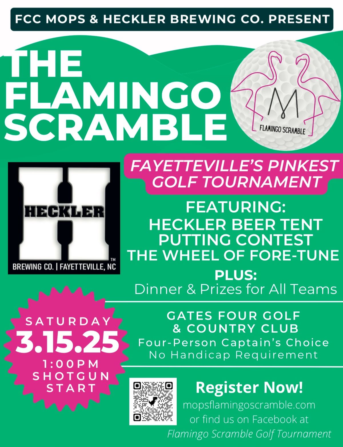 2025 Flamingo Scramble Golf Tournament