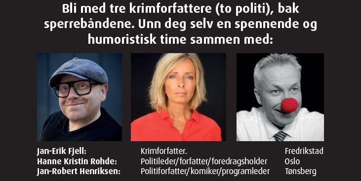 \u00c5sted \u00d8stfold: M\u00f8t tre kjente krimforfattere p\u00e5 Moss bibliotek