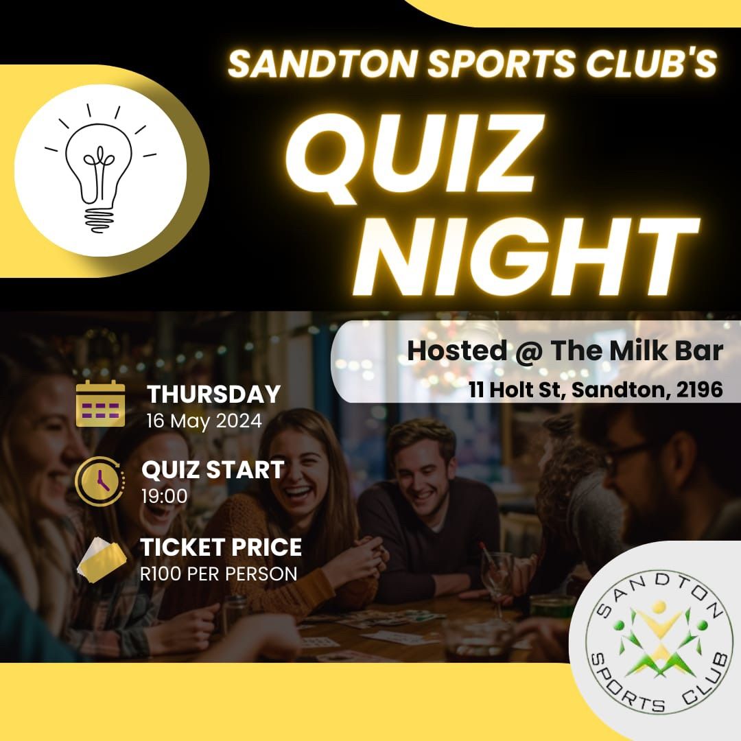 Sandton Sports Club Quiz Night
