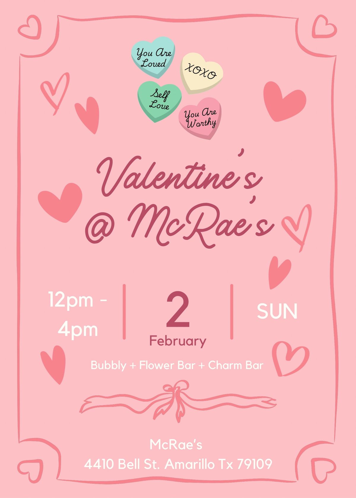 Valentine\u2019s @ McRae\u2019s 