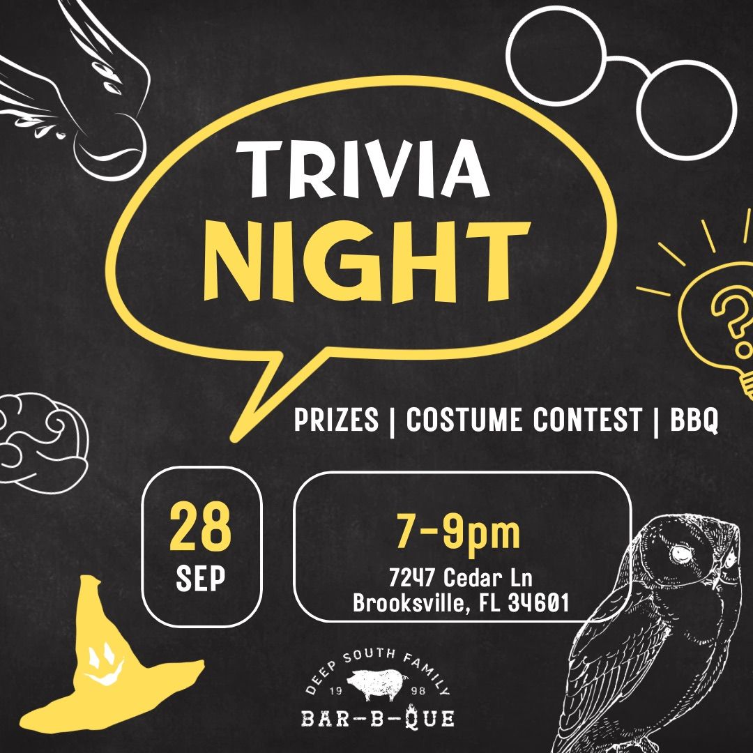 Wizards + Witches Trivia! 