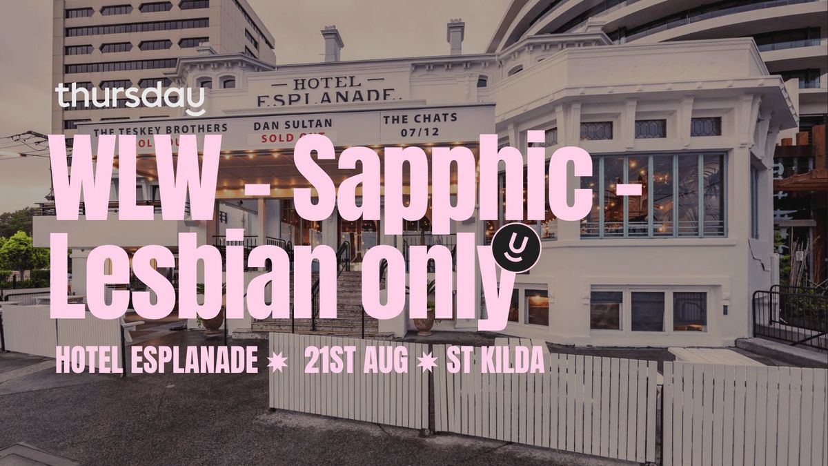 Thursday | Lesbian-Only Takeover at The Espy | St Kilda