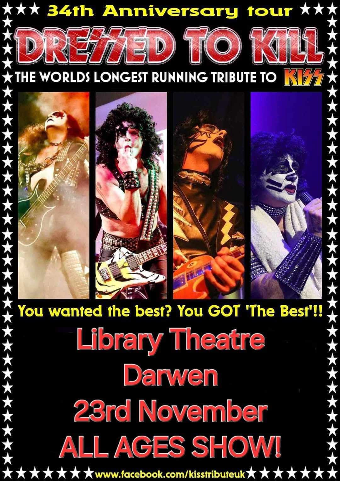 Dressed to K*ll - Tribute to KISS - ALL AGES SHOW!