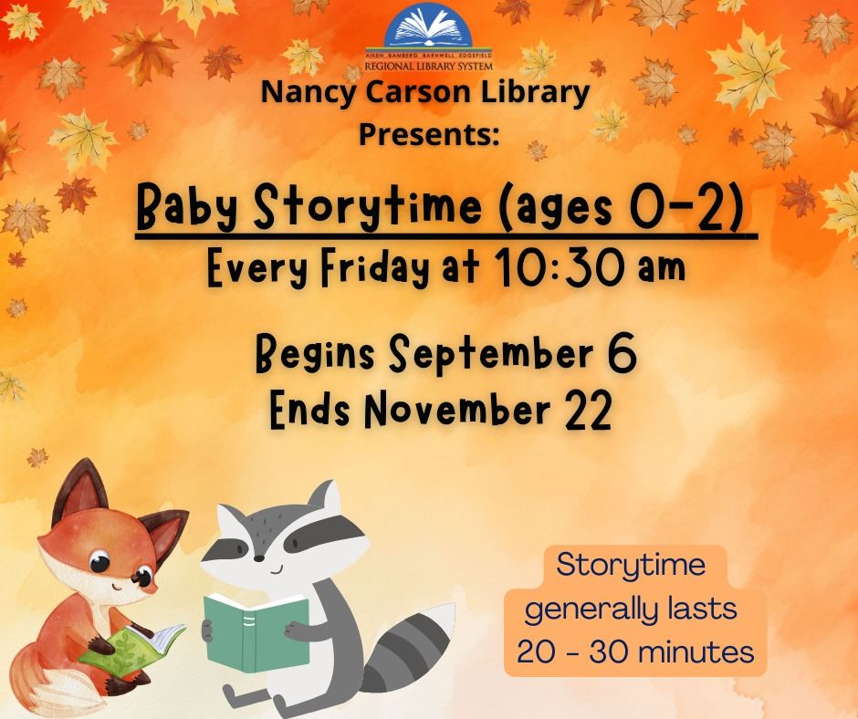 Baby Storytime (Ages 0-2)