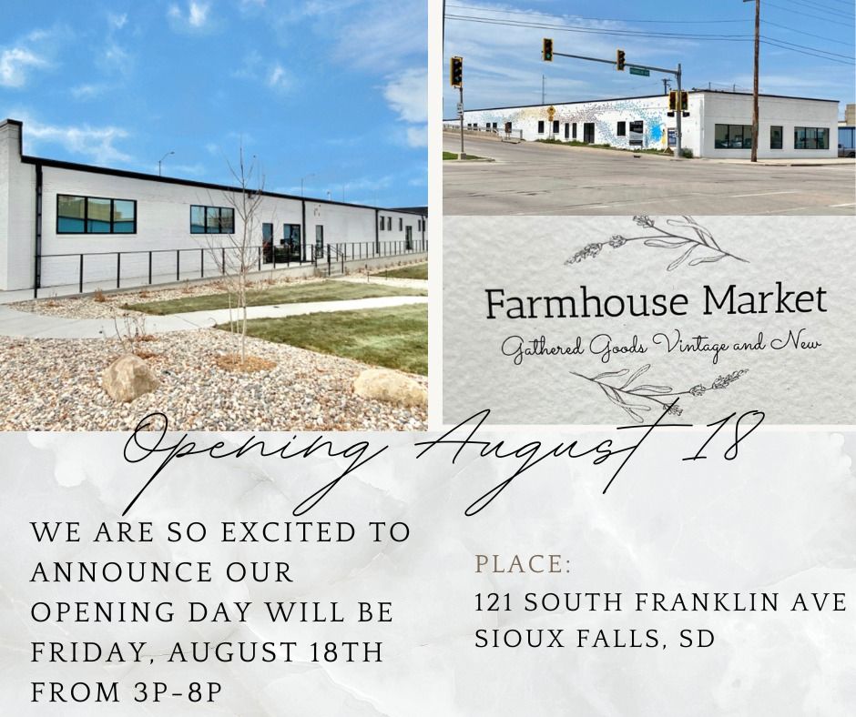 Farmhouse Market Sioux Falls Store Opening Day