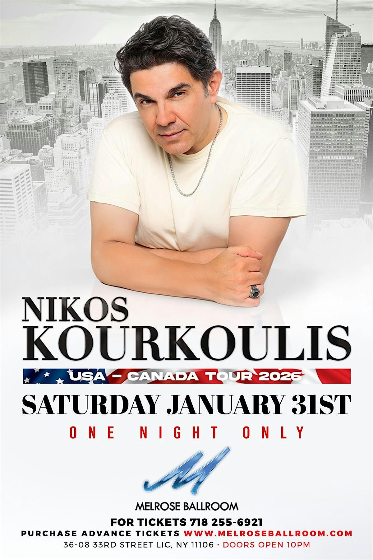 Nikos Kourkoulis - One Night Only!