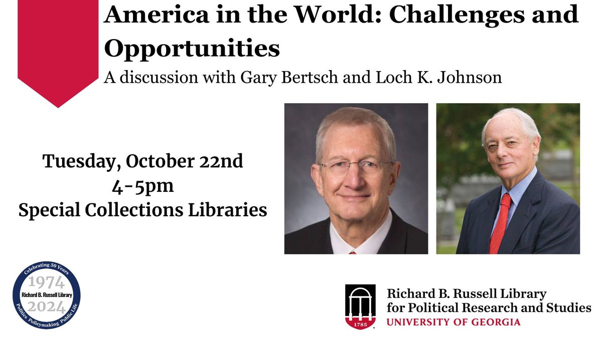 America in the World: Challenges and Opportunities