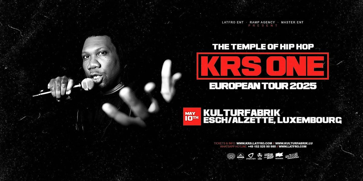 KRS One Live in Luxembourg