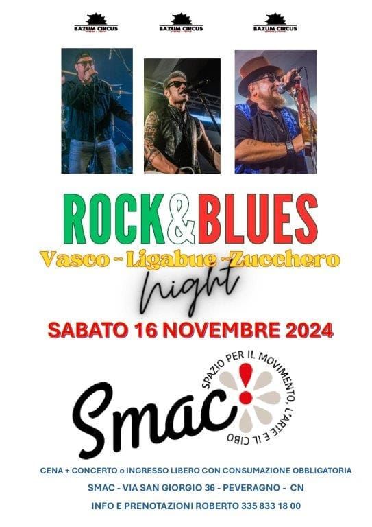 Rock & Blues allo "Smac" di Peveragno (Cn)