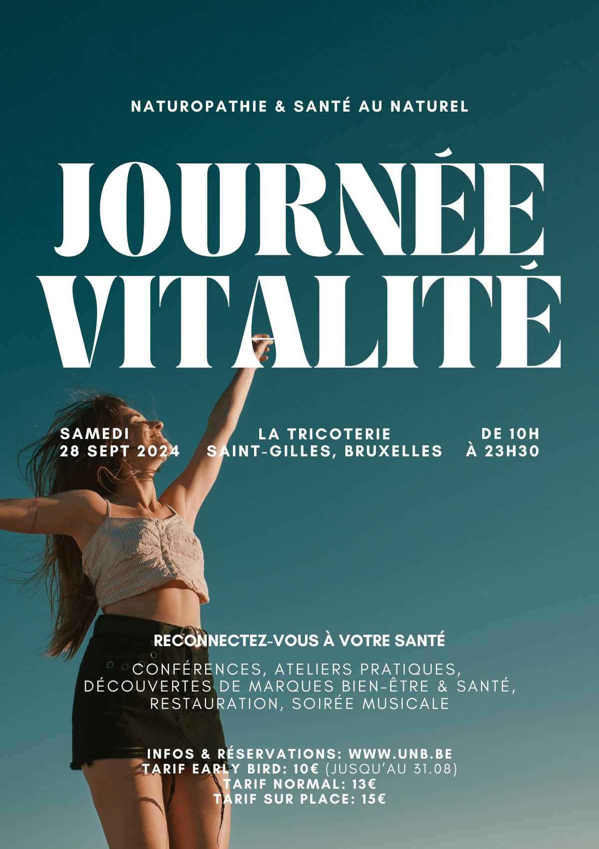 Journ\u00e9e de la Naturopathie \u00e0 Bruxelles le 28 septembre