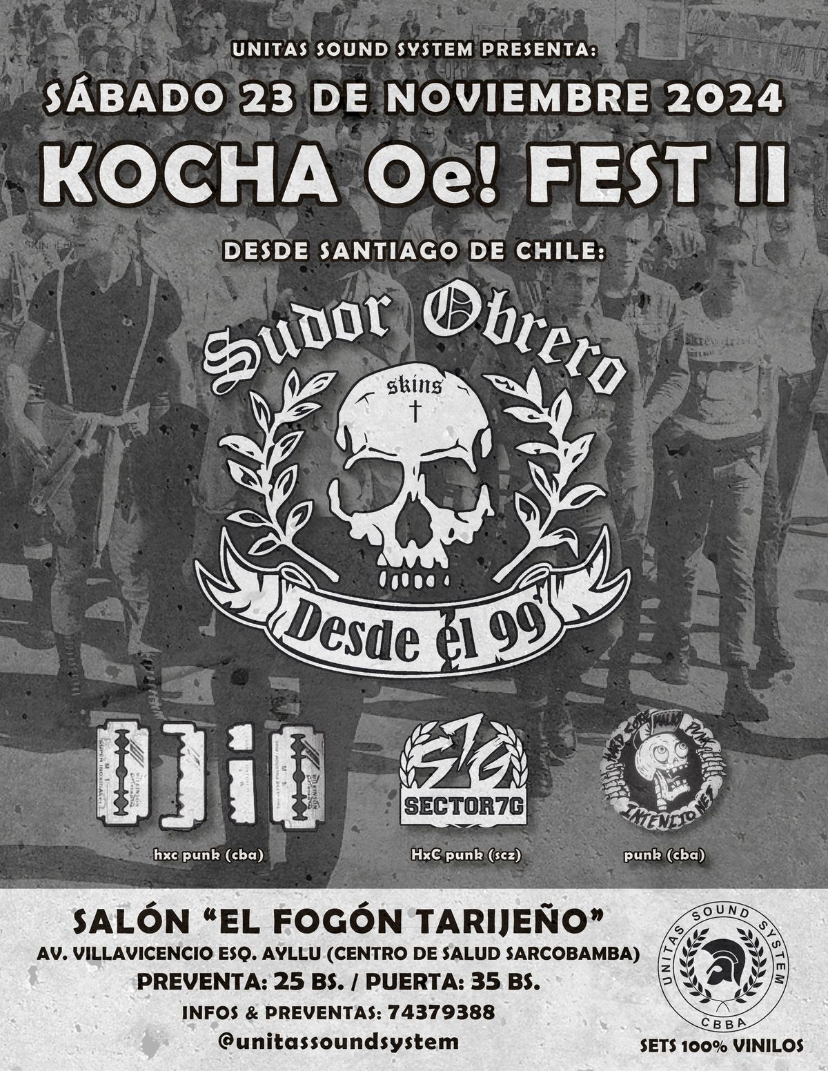 KOCHA Oe! FEST II - Sudor Obrero (CHL)