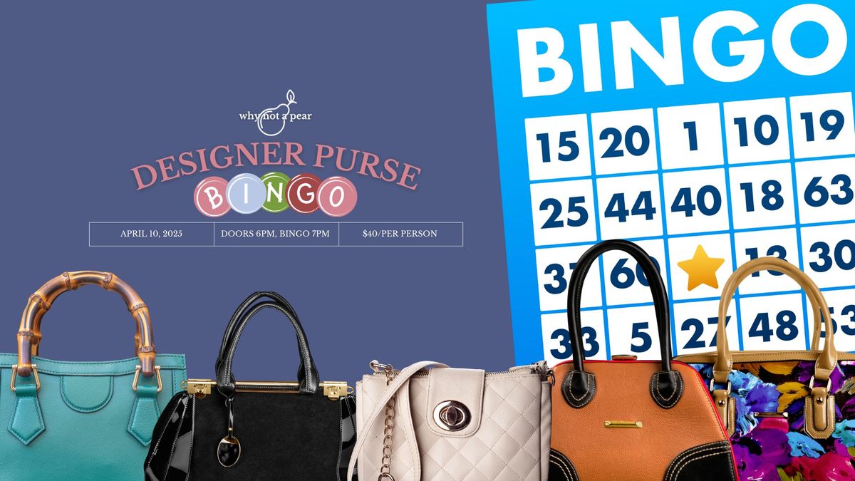 Designer Purse Bingo