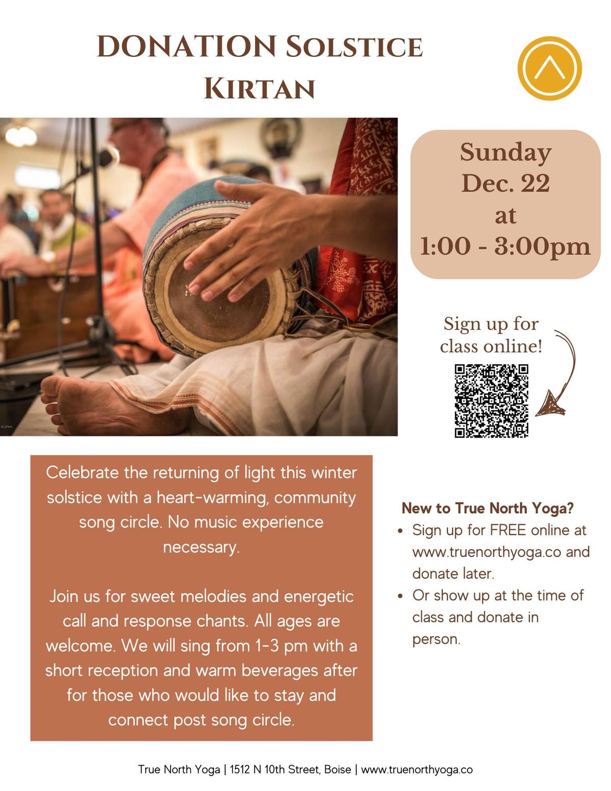 DONATION Solstice Kirtan