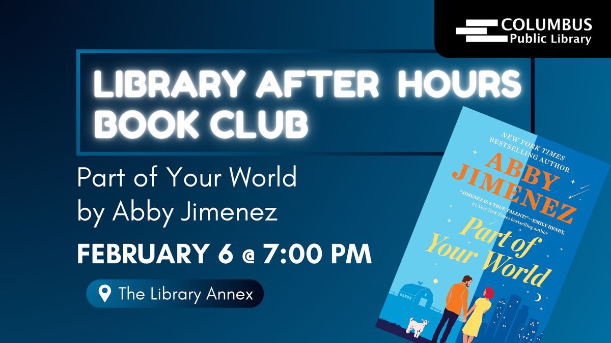 Library After Hours Book Club- Part of Your World 