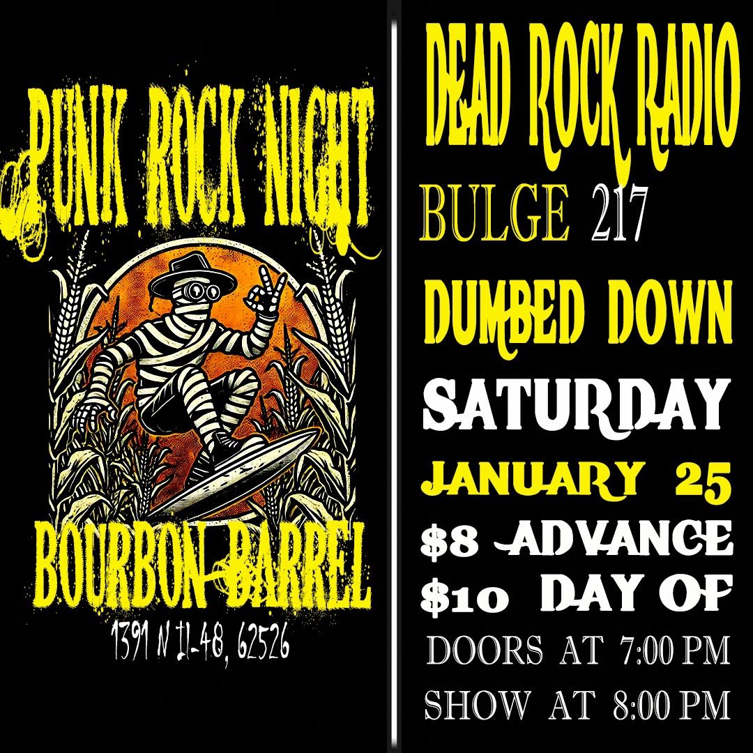 Punk Rock Night at the Bourbon Barrel