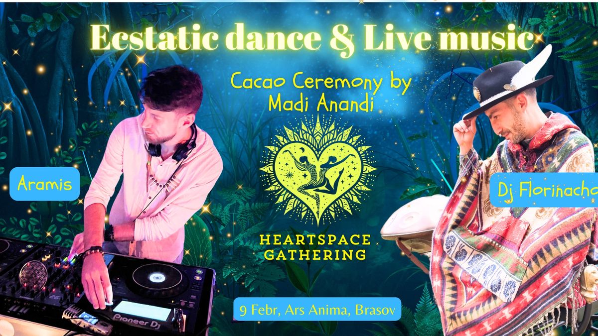  Ecstatic dance & Live music \ud83e\ude75 Heartspace 