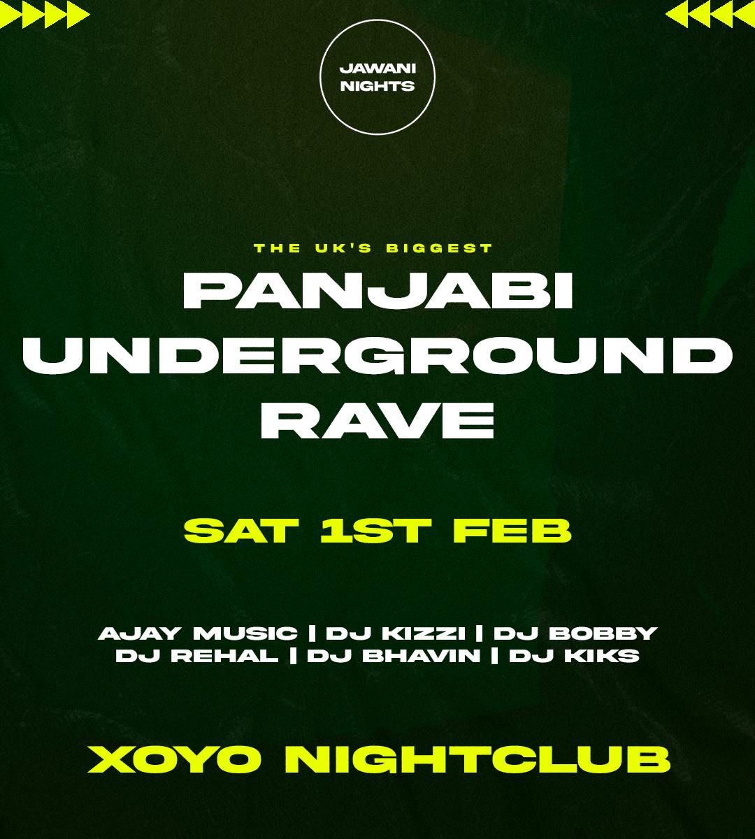 Panjabi Boiler Room Rave - Jawani Nights [FINAL 50 TICKETS]