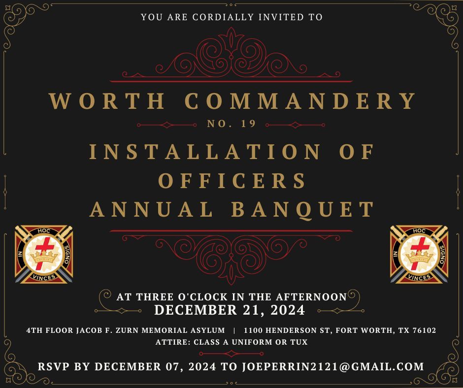 Installation of Officers & Christmas Gala