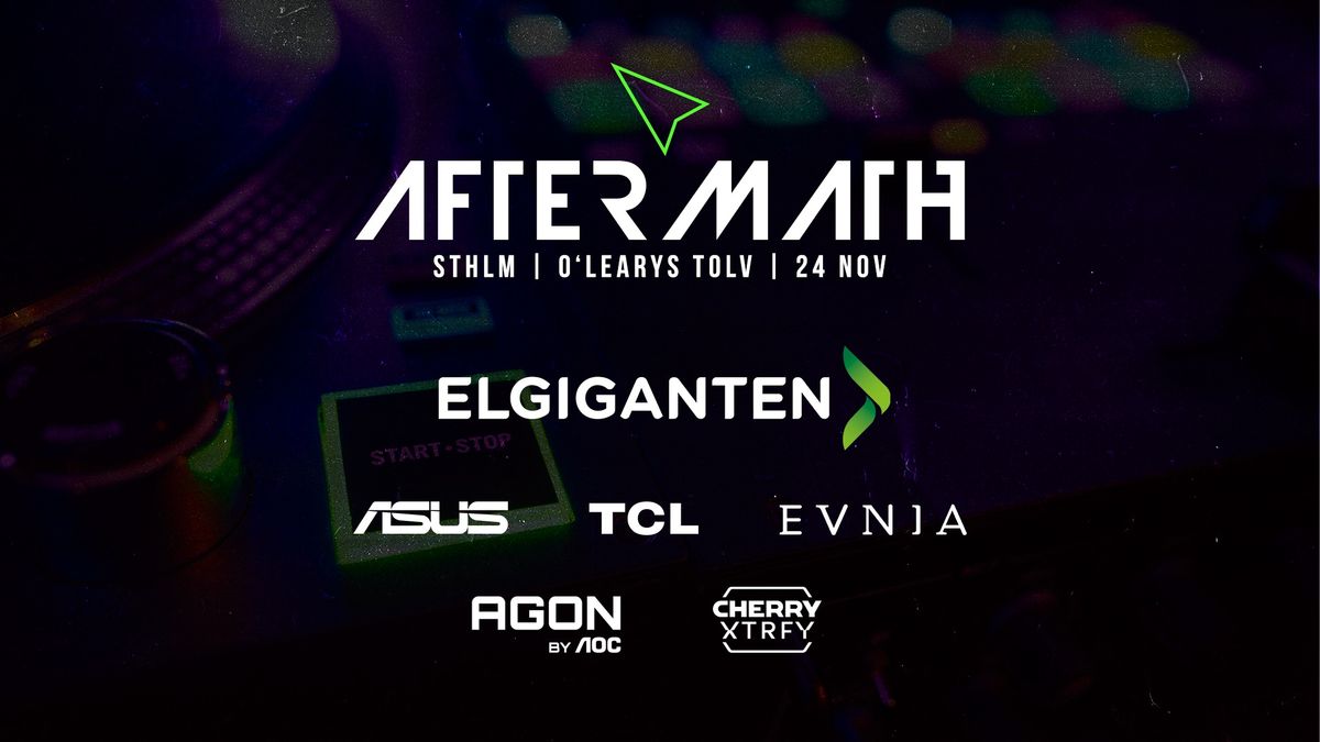 AFTERMATH - By Elgiganten Afterparty STHLM