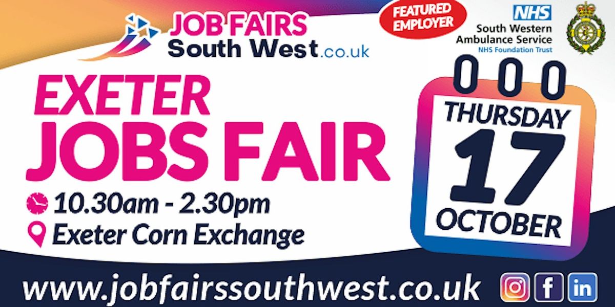 Exeter Jobs Fair Oct 2024