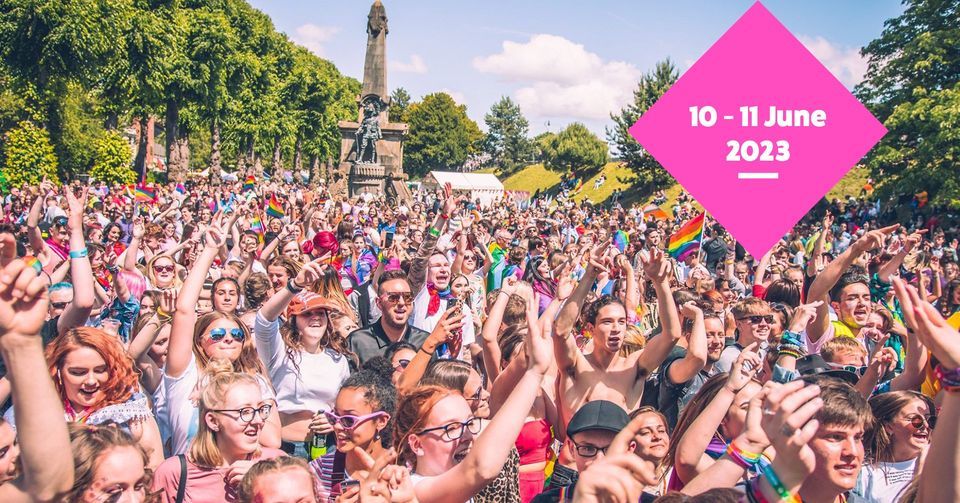 Pride Canterbury 2023, Dane John Gardens, Canterbury, 10 June 2023