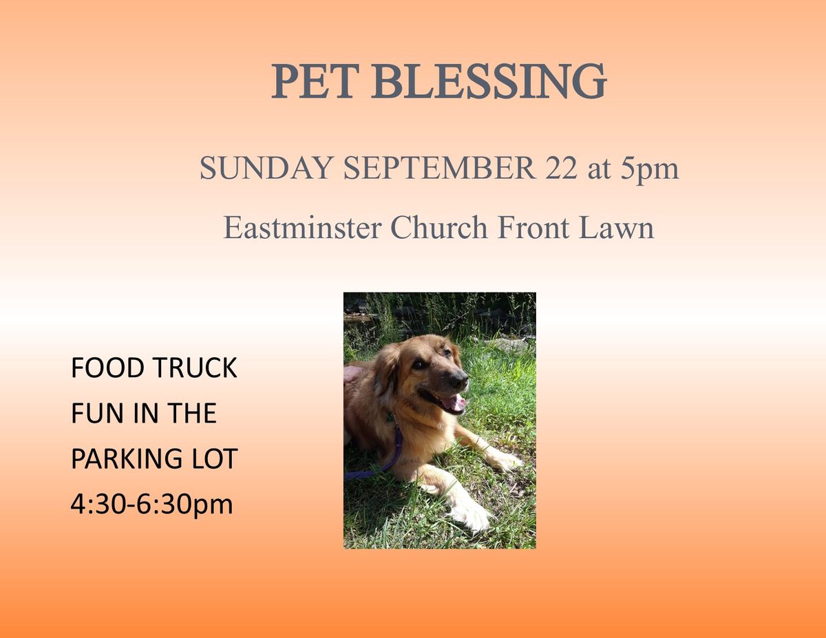 Pet Blessing