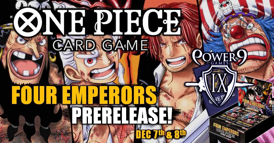 One Piece TCG: Four Emperors Prerelease