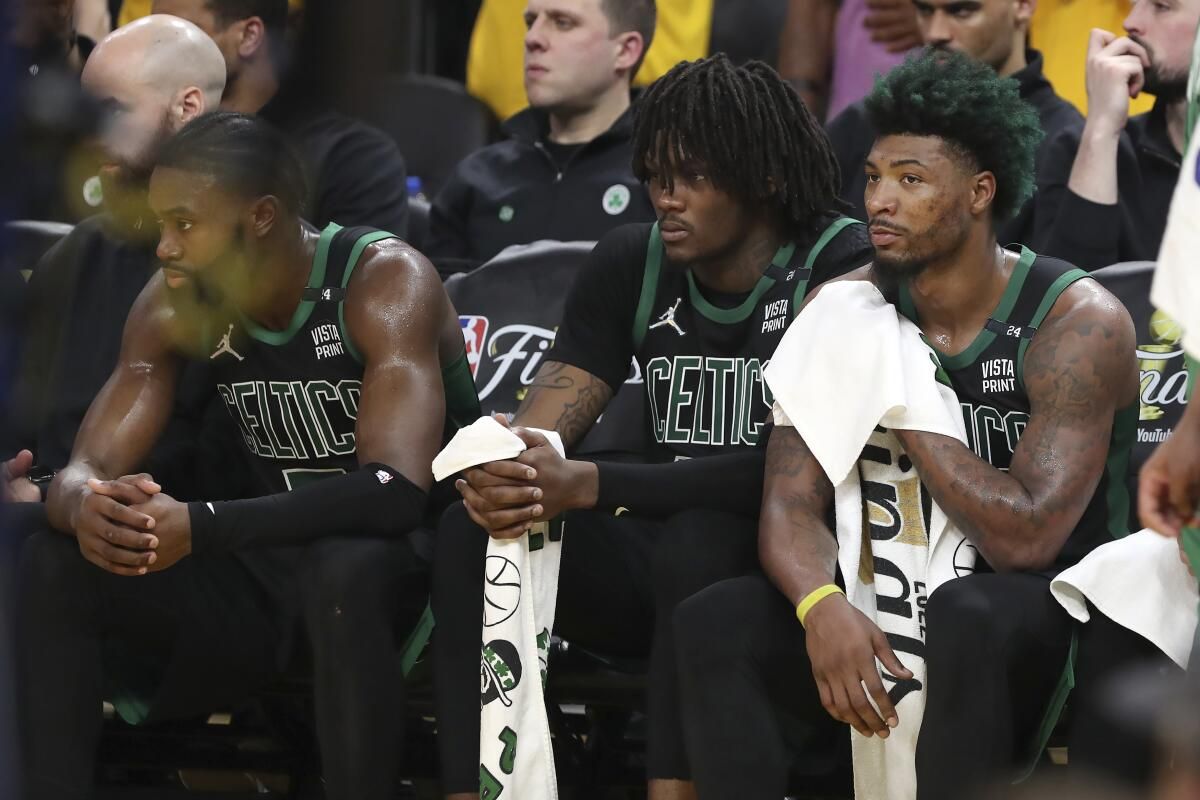 Parking Boston Celtics at Golden State Warriors