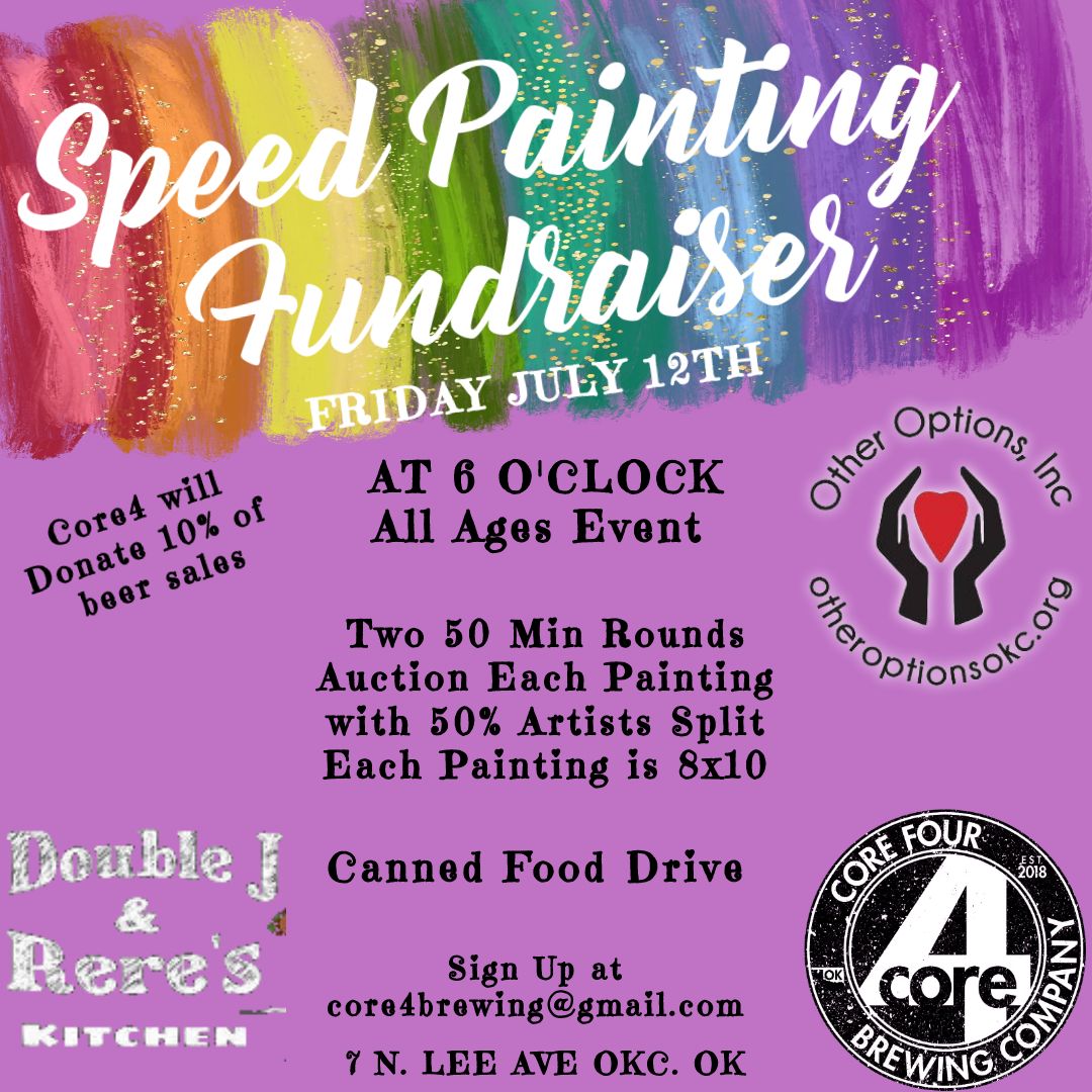 Speed Painting Fundraiser