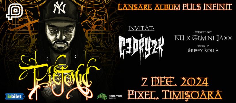 Lansare album PIETONU "Puls Infinit" in Timisoara @Pixel