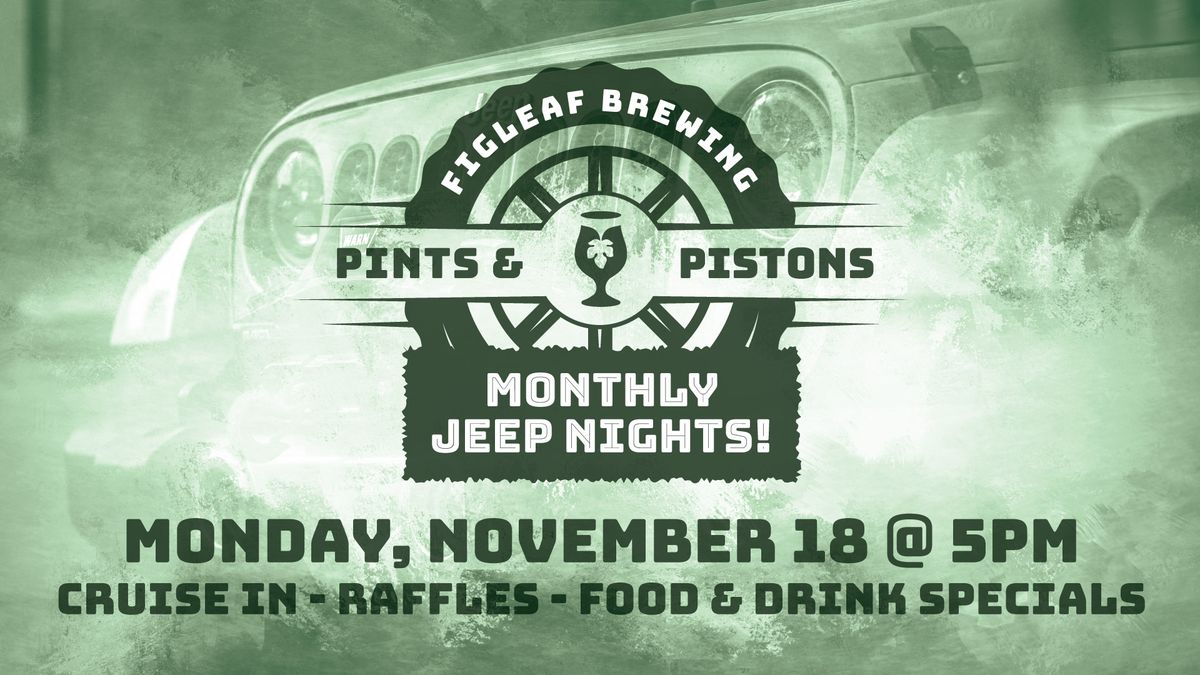 FigLeaf Brewing Jeep Night