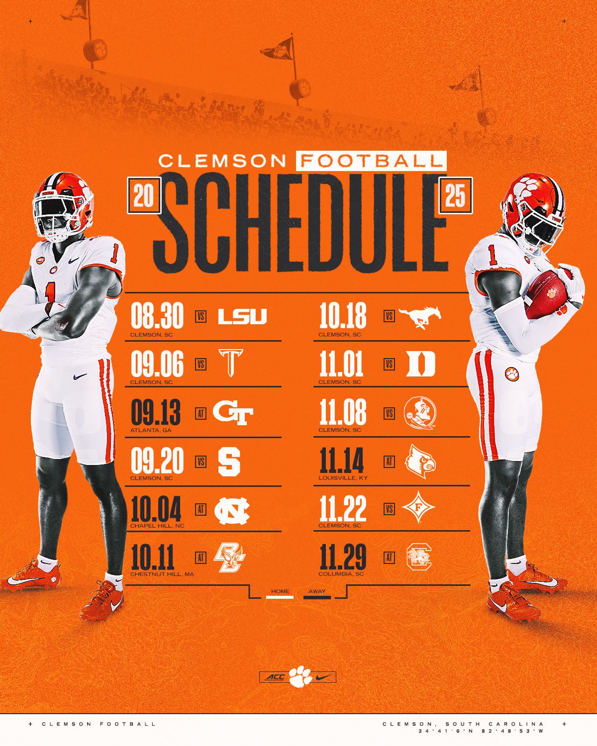 Clemson Tigers vs. Troy Trojans