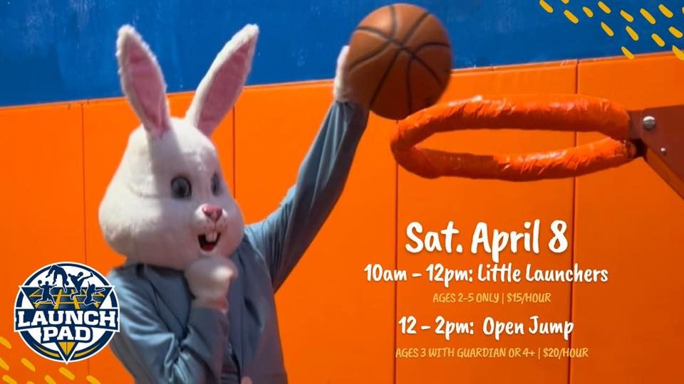 Jump with the Easter Bunny!, Launch Pad Trampoline Park, 8