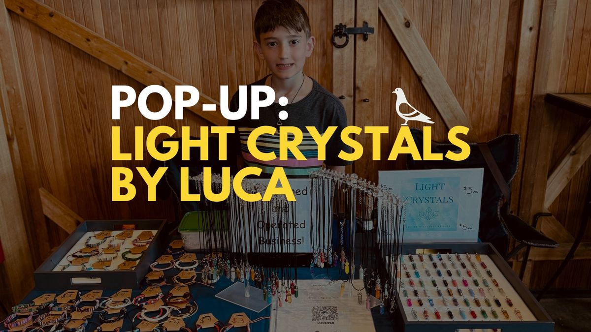 Pop-up: Light Crystals by Luca