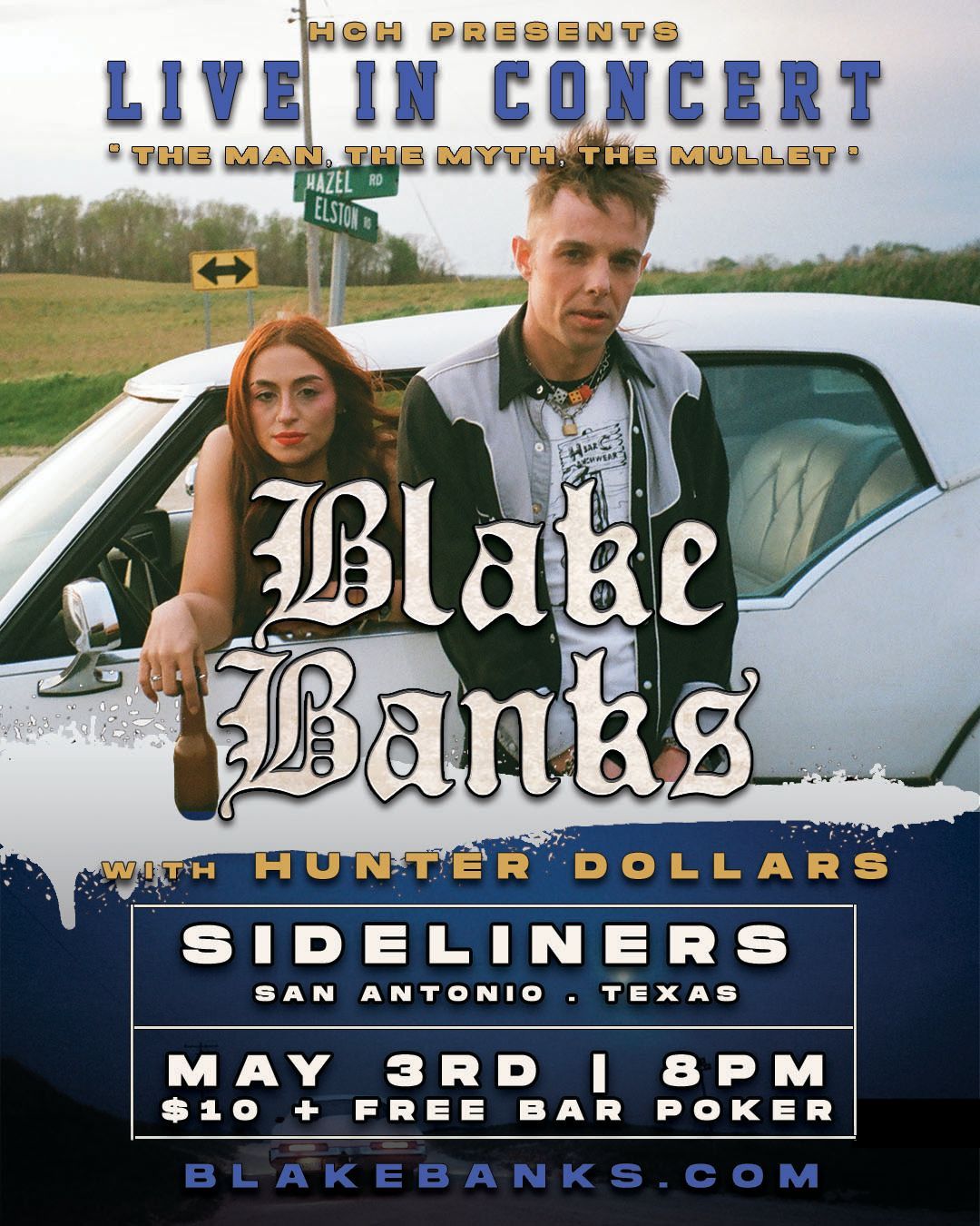 HCH  Presents Blake Banks At Sideliners Free Poker Party With Blake