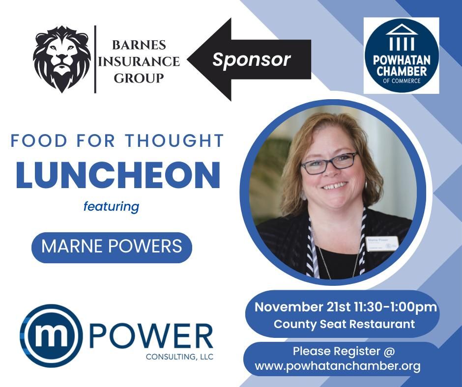 Food For Thought Luncheon