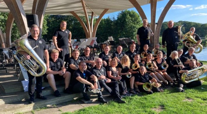 Nyt\u00e5rskoncert med Skanderborg Brass Band 